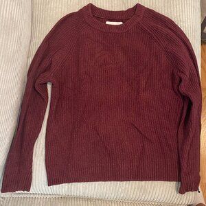 Red/Maroon Knitted Sweater
